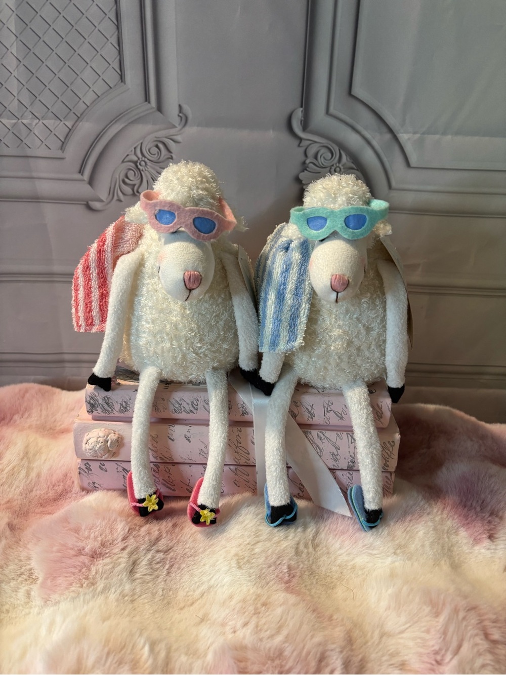 NWT Vintage Dayspring “Really Woolly” Sheep Plush Set – Sonny & Summer